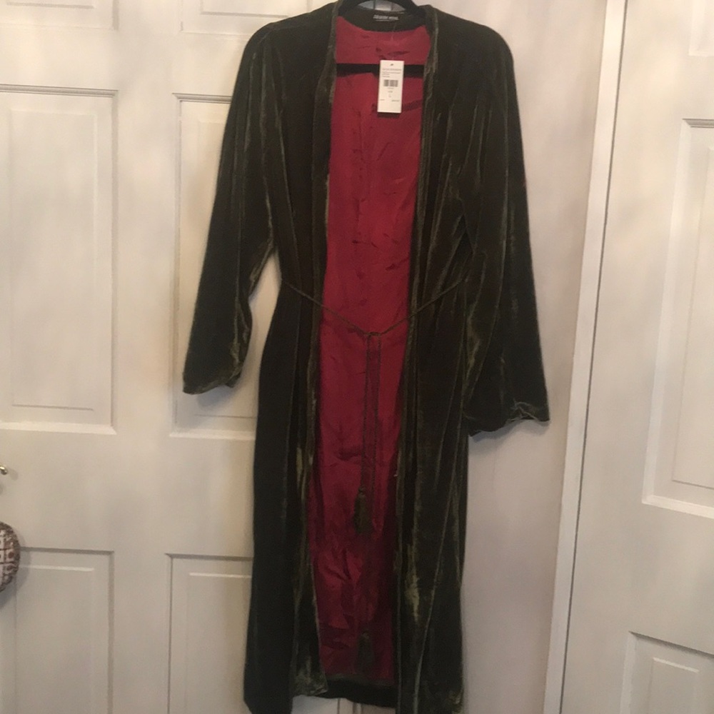 Fashion Nova Velvet Over Top Jacket